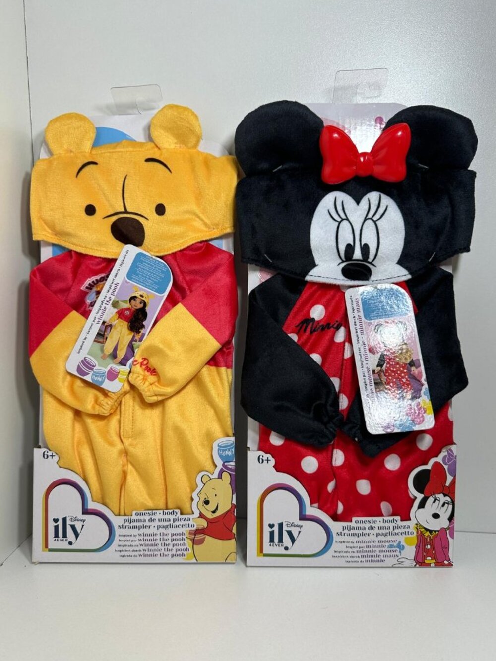 Disney ILY 4EVER 18" Doll Outfits Minnie & Pooh Pajama Set Bundle NEW